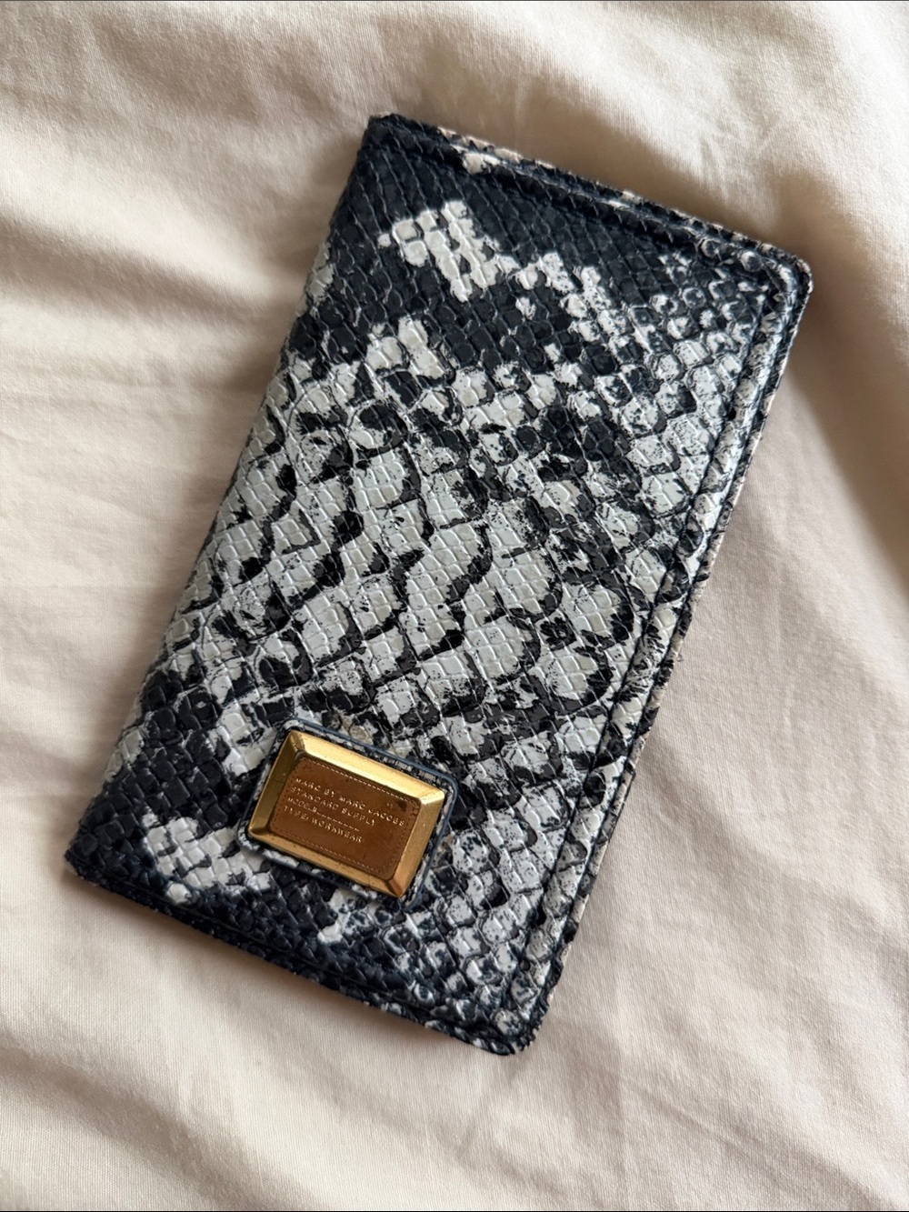 Marc by Marc Jacob’s vintage Y2K snakeskin wallet